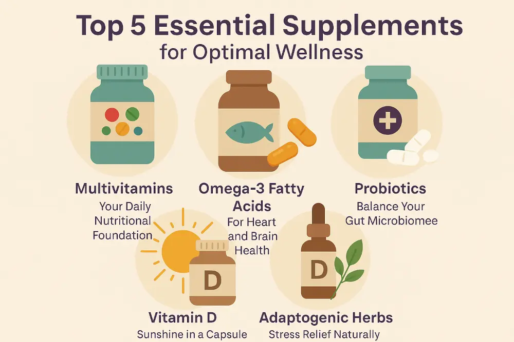 Top 5 Essential Supplements for Optimal Wellness